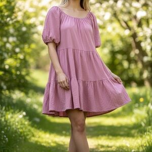 Velvet by Graham & Spencer Dusty Rose Tunic Dress